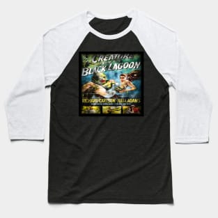 Creature From The Black Lagoon. Baseball T-Shirt